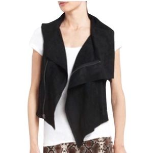 BCBGMAXAZRIA Fabian Faux Suede Vest